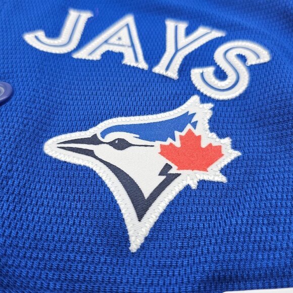 NEW TORONTO BLUE JAYS MLB BASEBALL MAJESTIC KIDS JERSEY - 12M - #2 Tulowitzki - Picture 4 of 12